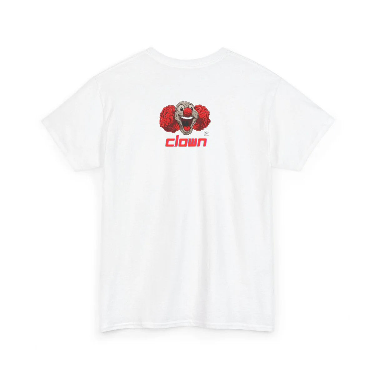 Clown Smoke Designer Style Unisex Heavy Cotton Tee by GT Artland