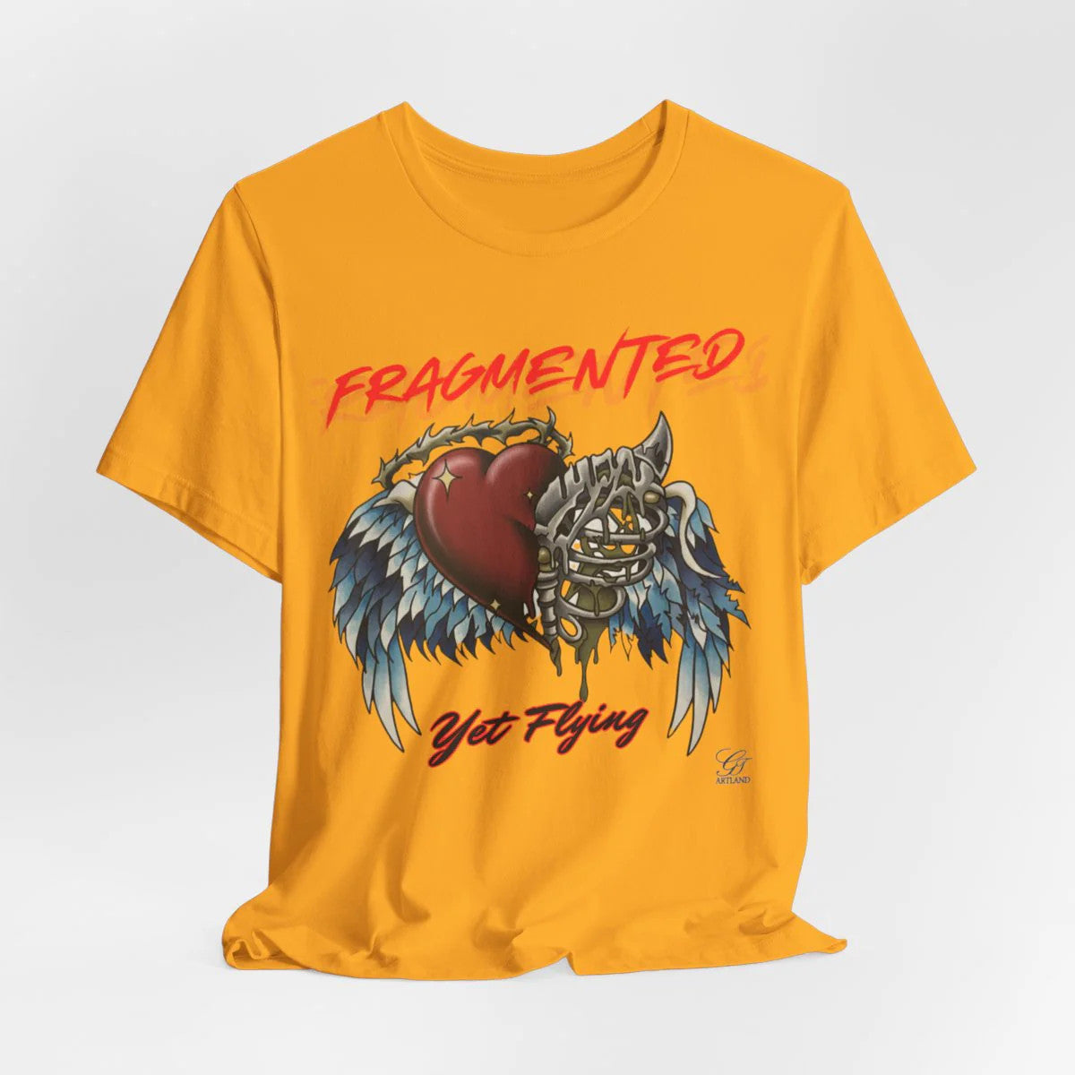 Fragmented Yet Flying Motivational Unisex Jersey Short Sleeve Tee