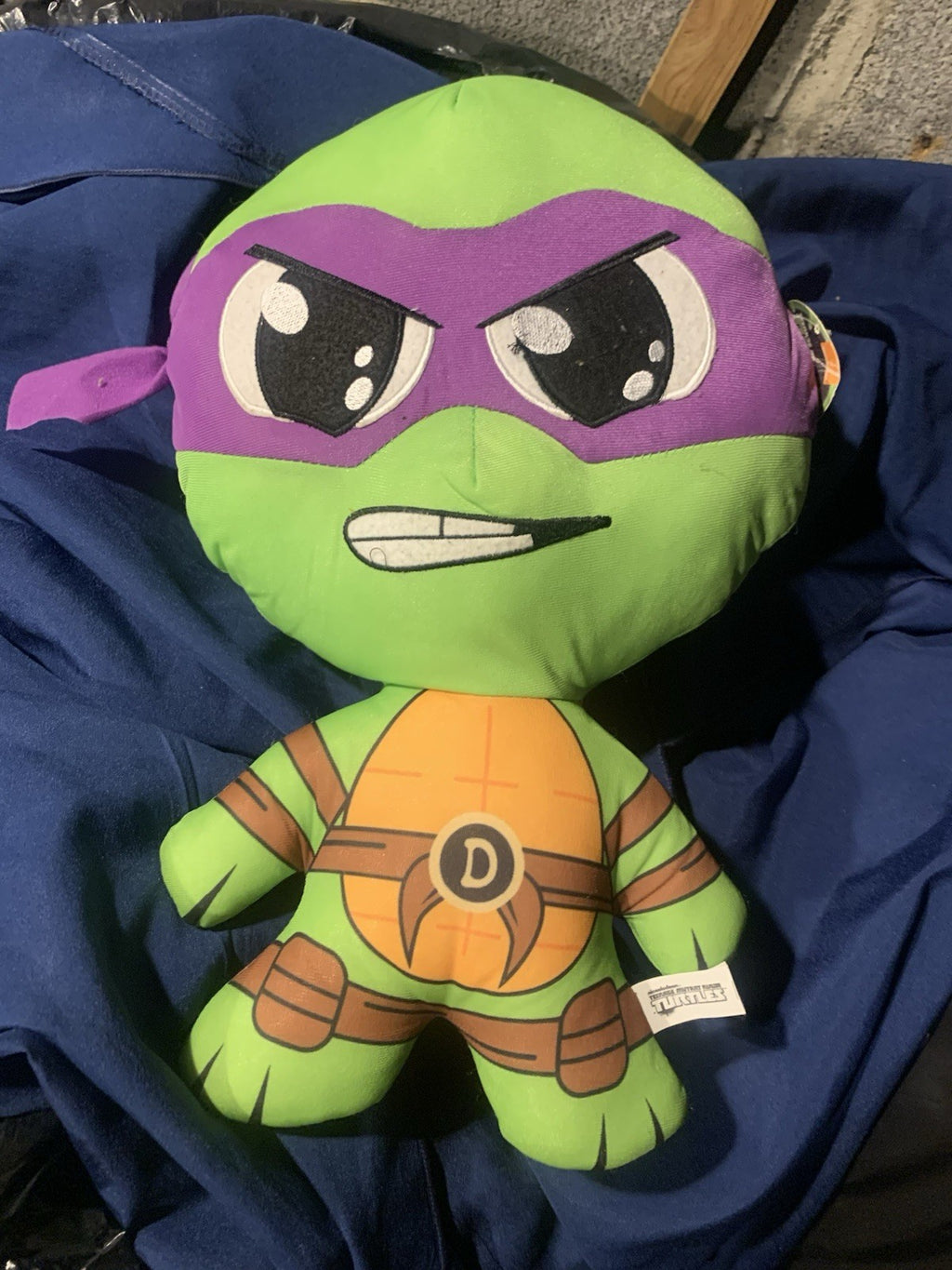 TEENAGE MUTANT NINJA TURTLES DONATELLO TURTLE 12" Plush Stuffed Animal Toy NEW