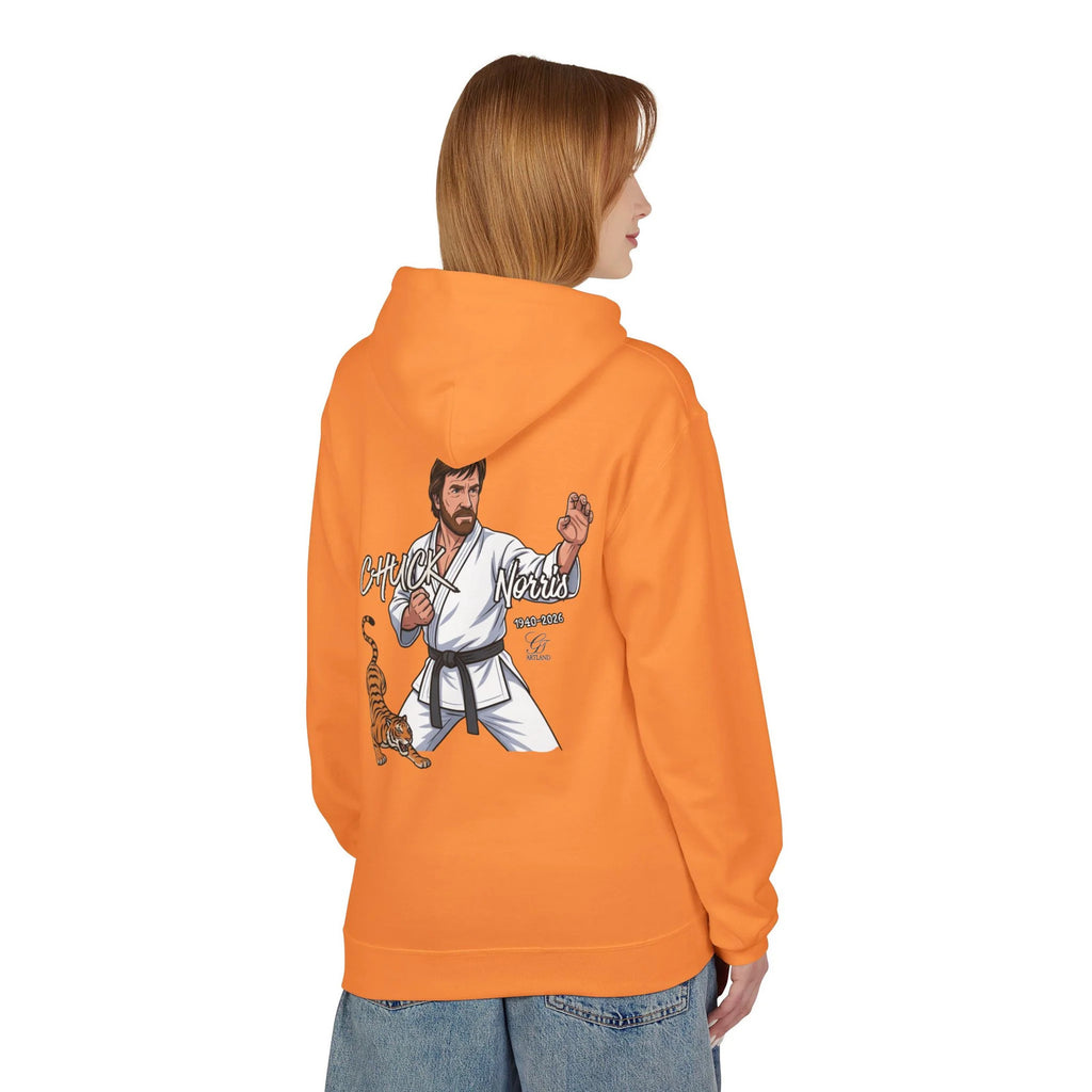 Chuck Norris Karate Hoodie | Martial Arts, Tiger Illustration by GT Artland