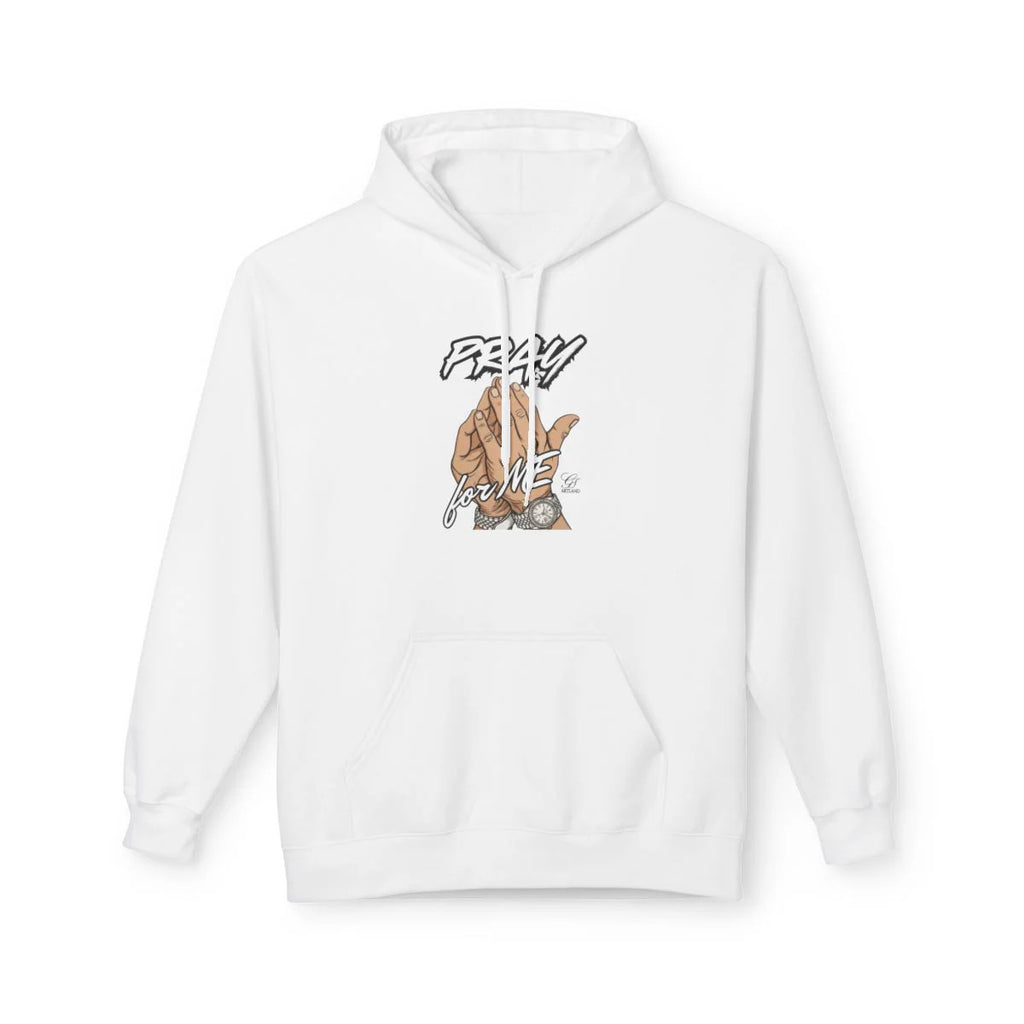 Pray For Me Elite Designer Unisex Midweight Softstyle Fleece Hoodie by GT