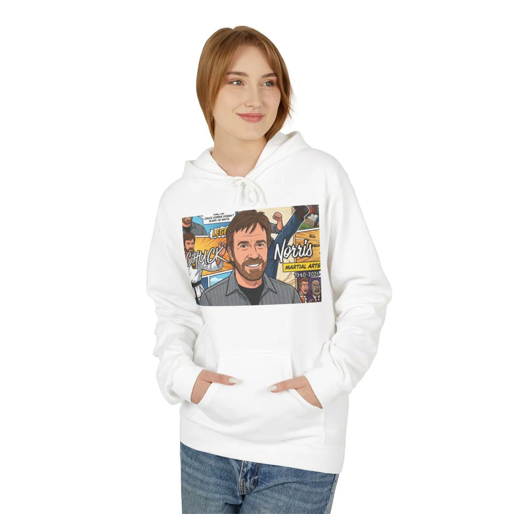 Chuck Norris Urban Toon Elite Designer Unisex Midweight Softstyle Fleece Hoodie