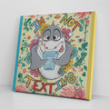 Comic Shark "Humor" ,"I'm Not Texting" Square Canvas Wrap by GT Artland