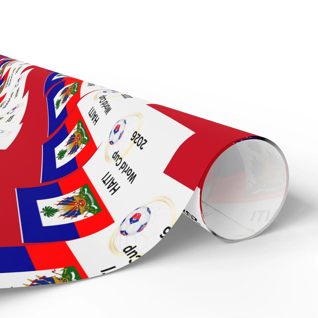 Haiti World Cup 2026 Soccer Wrapping Paper
