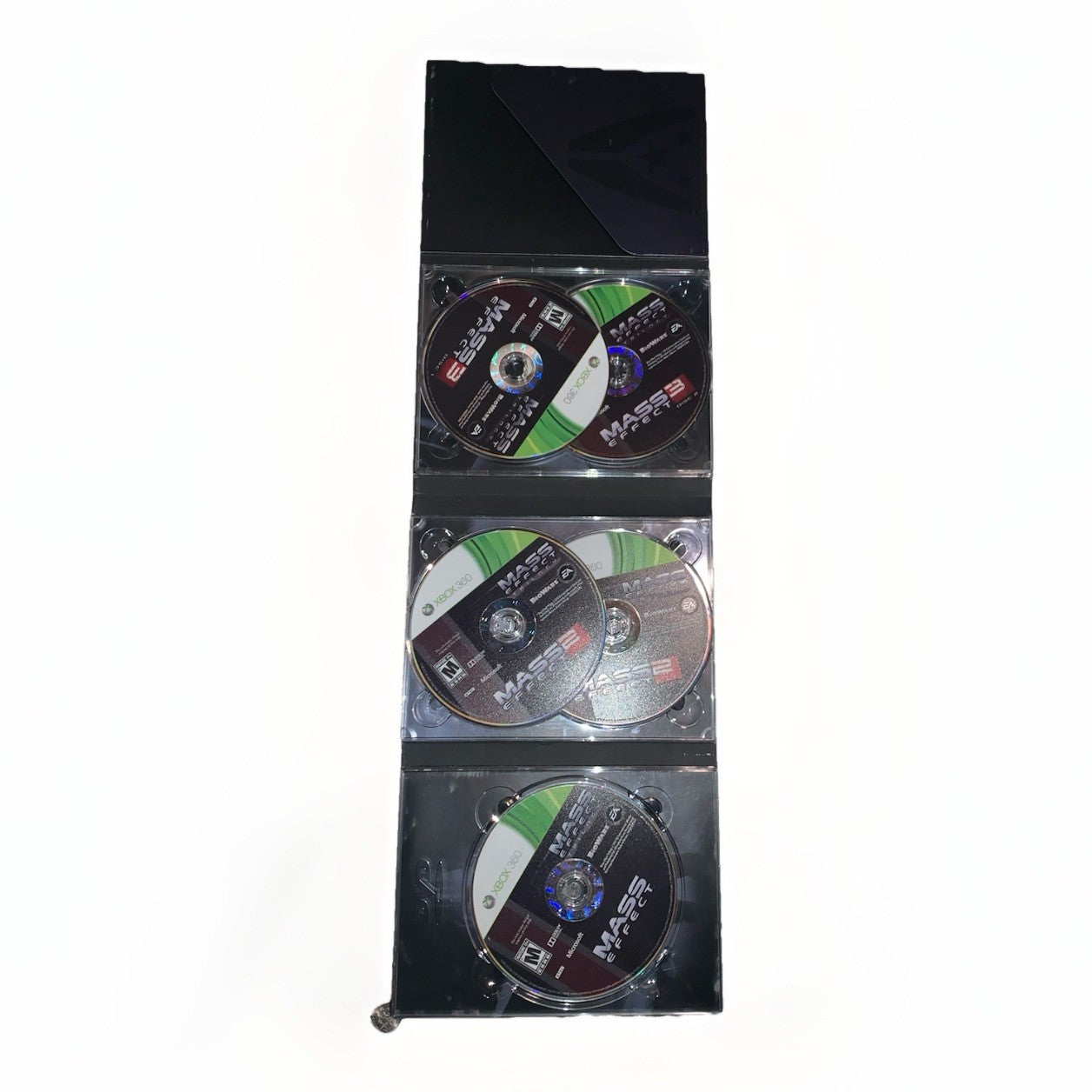 Xbox 360 Games - Mass Effect Trilogy Microsoft N7 5 Discs