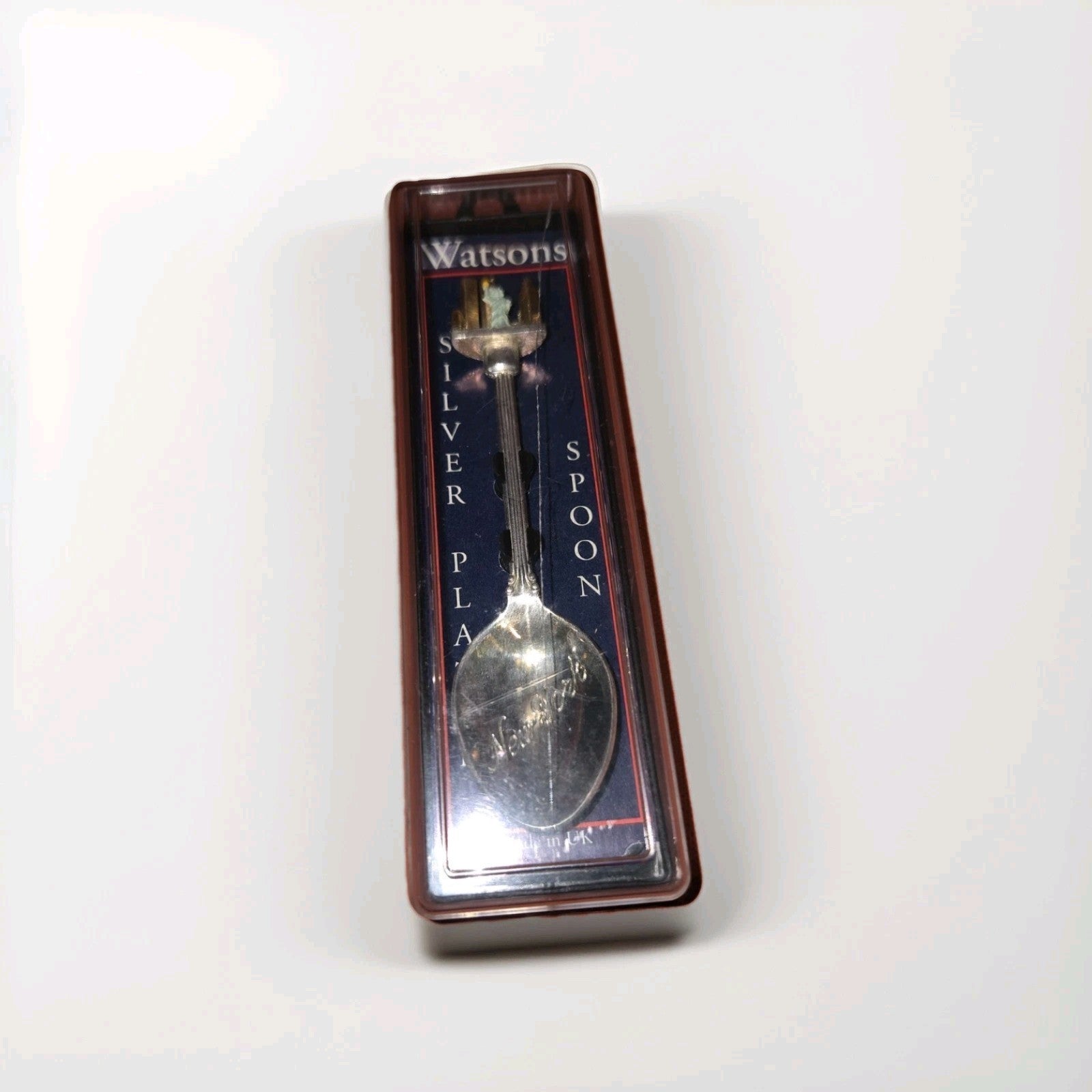 Watsons Silver Plated Spoon, New York, Empire State Building