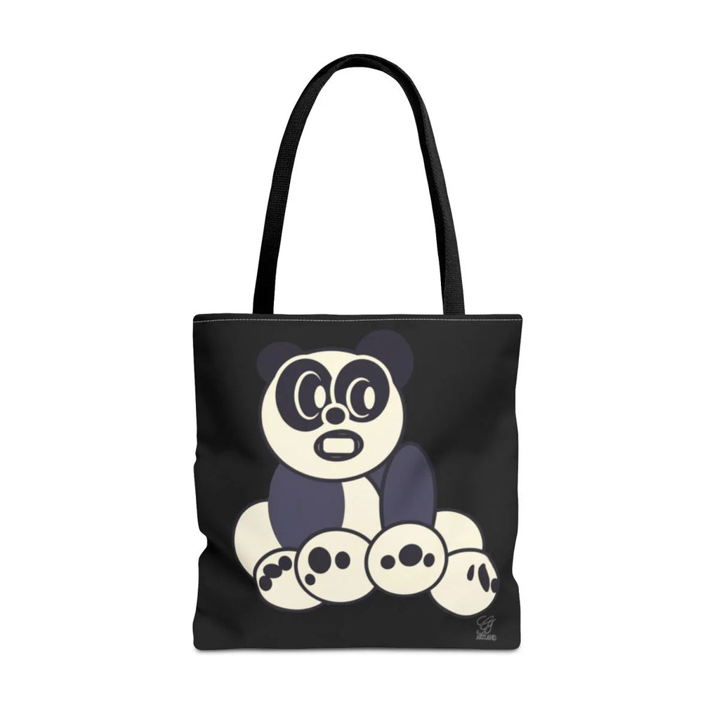 Urban Panda GT Blackout Designer Tote Bag Designer | All-Over Print by GT