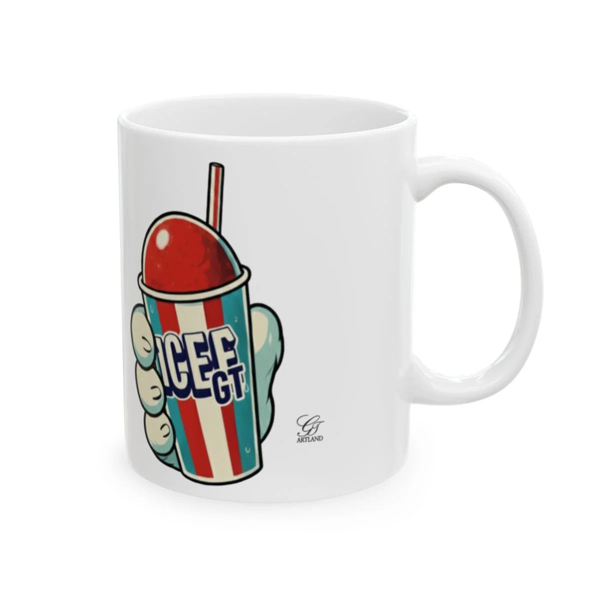 ICEE GT Ceramic Mug, (11oz, 15oz) by GT Artland