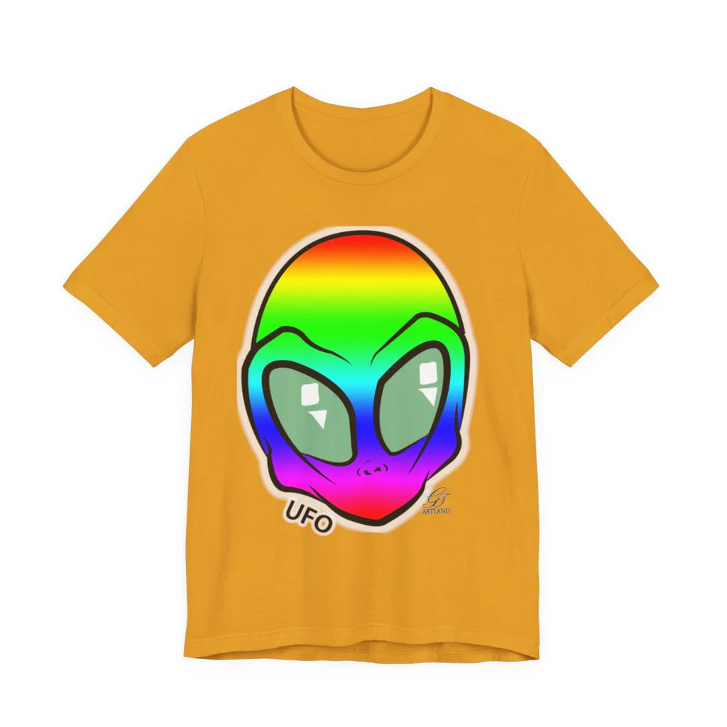 Rainbow UFO Martian 3i Atlas Edition Unisex Jersey Short Sleeve Tee by GT