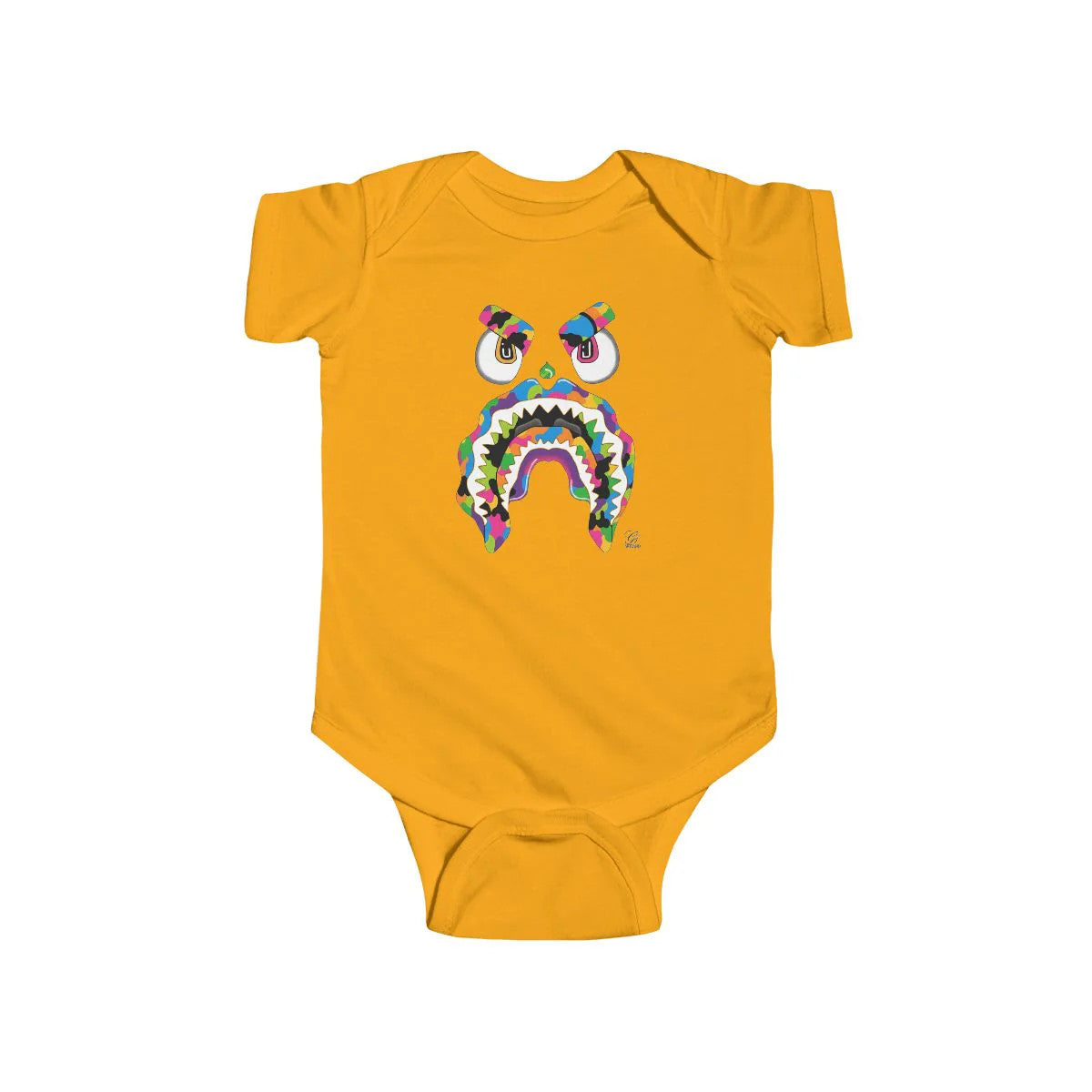 Gape Designer Infant Fine Jersey Bodysuit by GT Artland