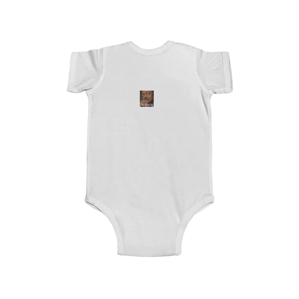 Jesse Jackson Urban Memorial Style Infant Fine Jersey Bodysuit by GT Artland