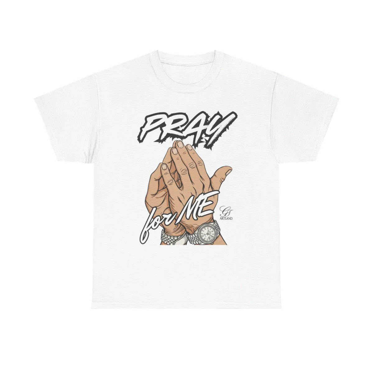 Pray For Me Urban City Swag Unisex Heavy Cotton Tee by GT Artland