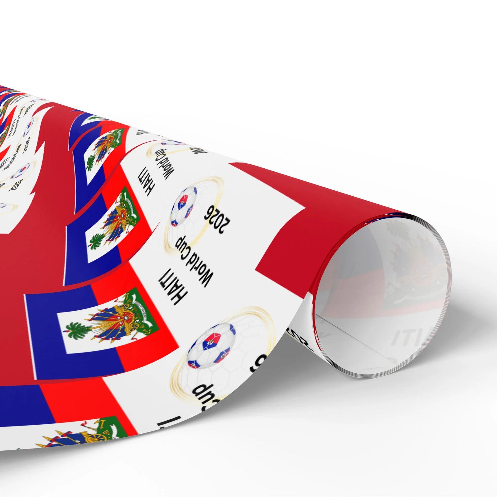Haiti World Cup 2026 Soccer Wrapping Paper