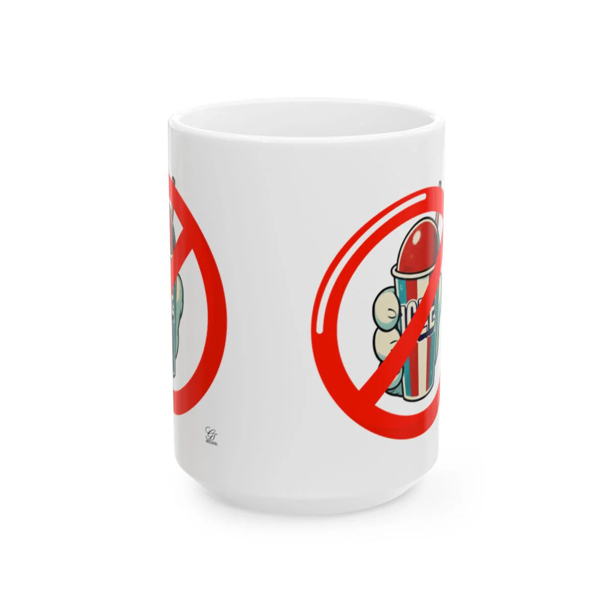 BANN ICE Ceramic Mug, (11oz, 15oz) by GT Artland