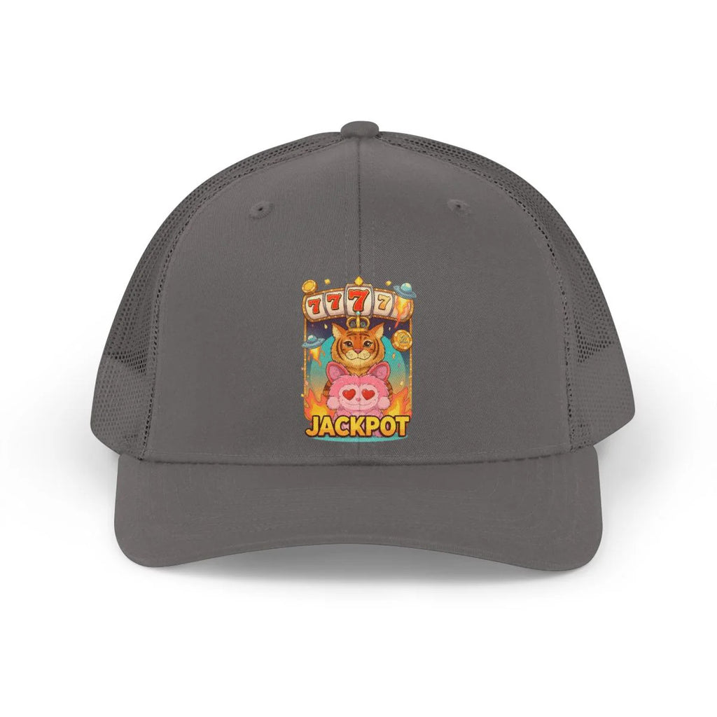 Jackpot Catz "777" Designer Trucker Retro Hat by GT Artland