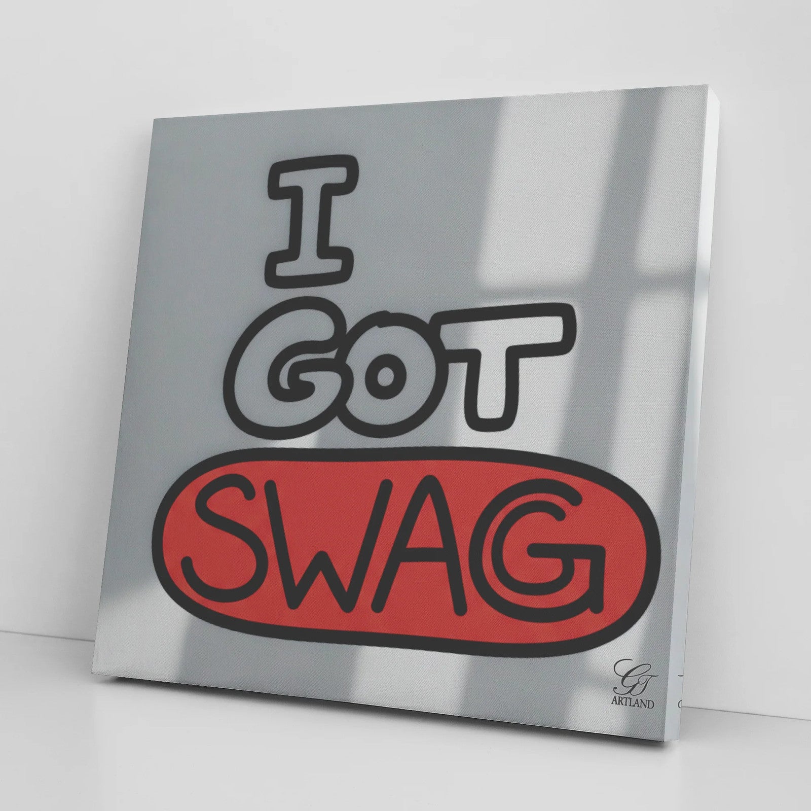 I Got Swag Classic Square Canvas Wrap by GT Artland