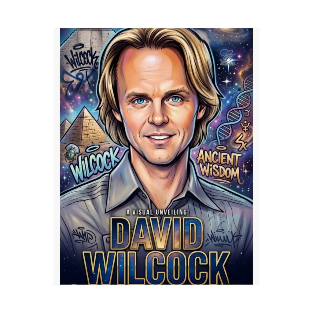 David Wilcock Designer Airbrush Matte Vertical Posters by GT Artland