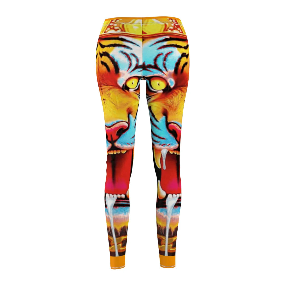 Tiger King GT High Fashion Designer Women's Cut & Sew Casual Leggings by GT