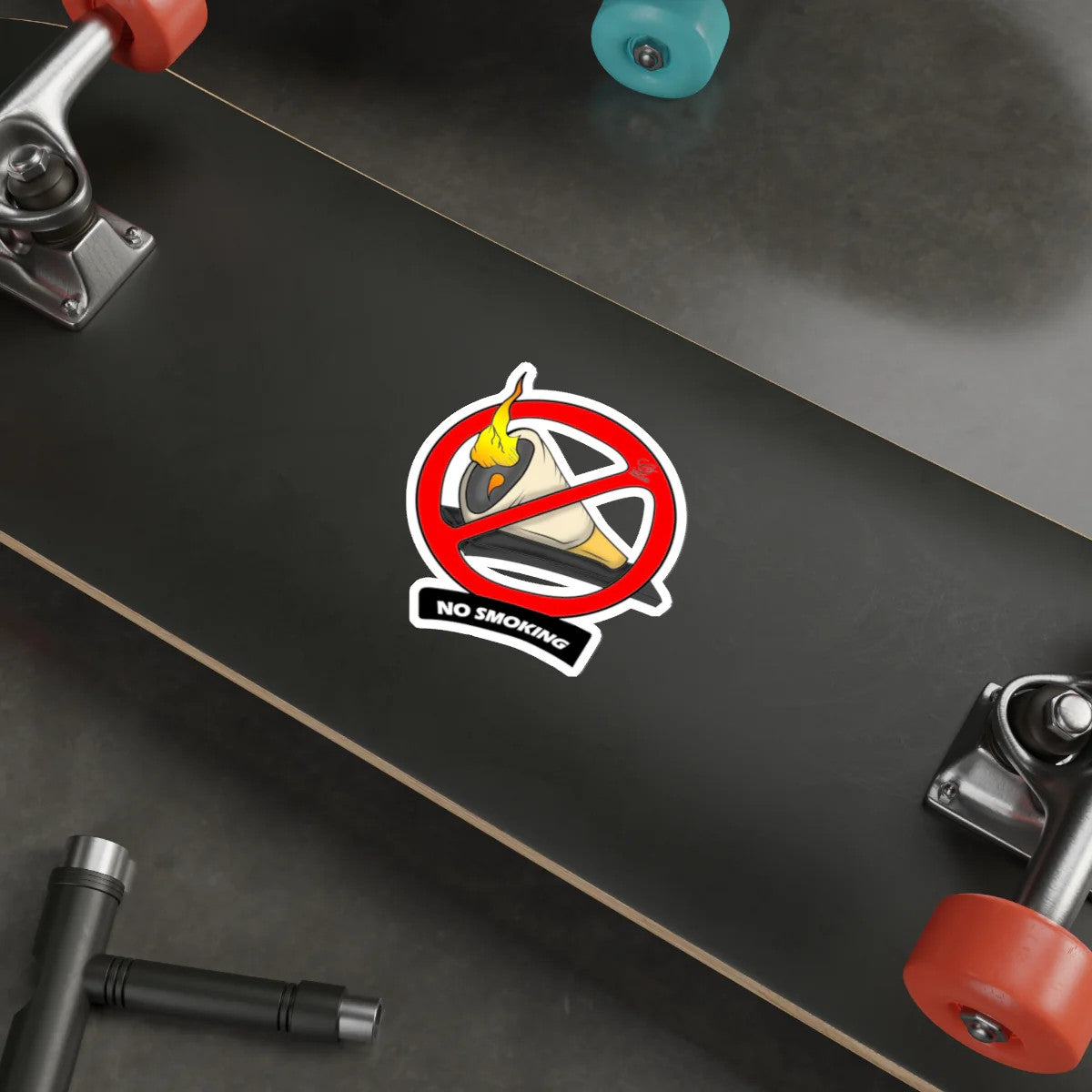 No Smoking Die-Cut Stickers by GT Artland