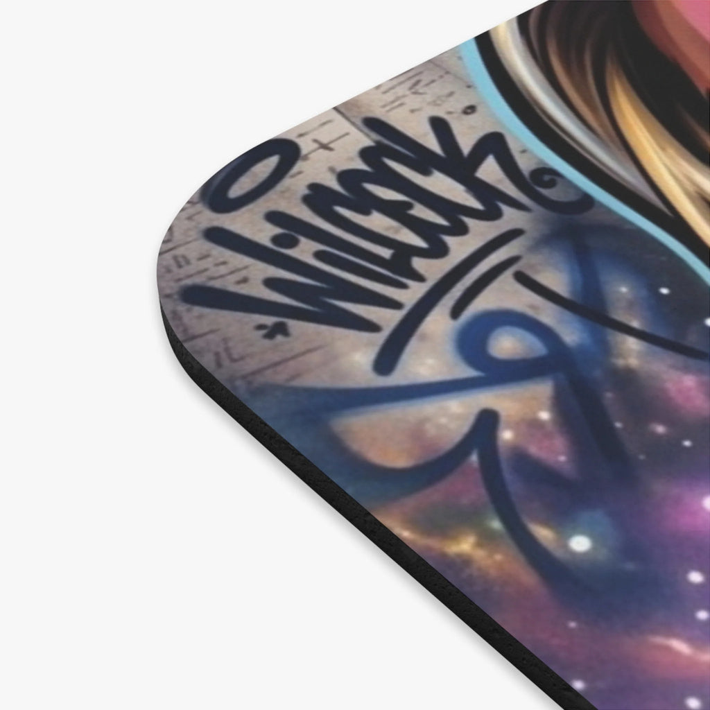 David Wilcock Airbrush Portrait Mouse Pad | Ancient Wisdom, Pyramid, DNA Art by