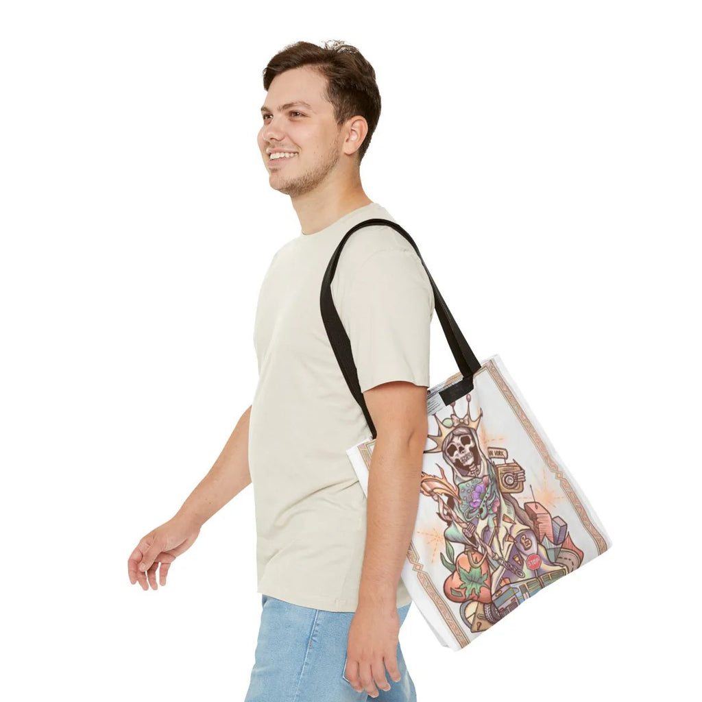 Statue of Injustice Designer Tote Bag by GT Artland