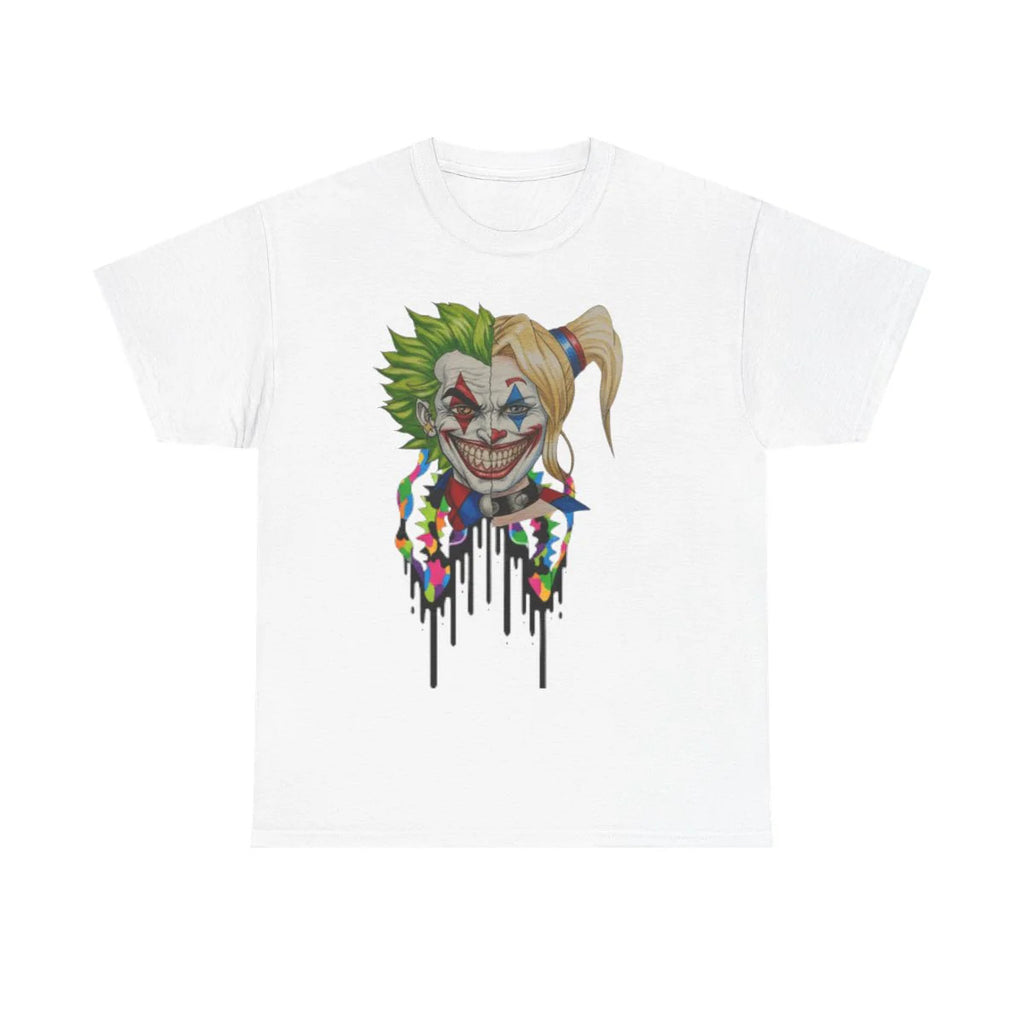 Joker n harley 2 face gape drip designer Unisex Heavy Cotton Tee BY GT ARTLAND