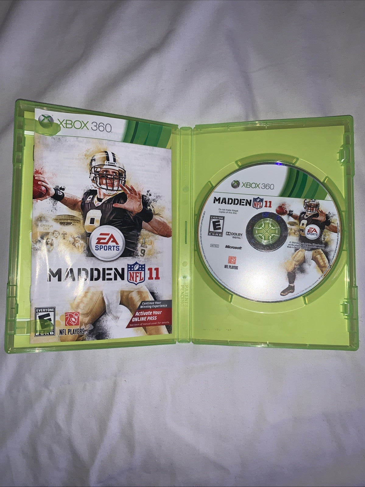 Madden NFL 11 (Microsoft Xbox 360, 2010)