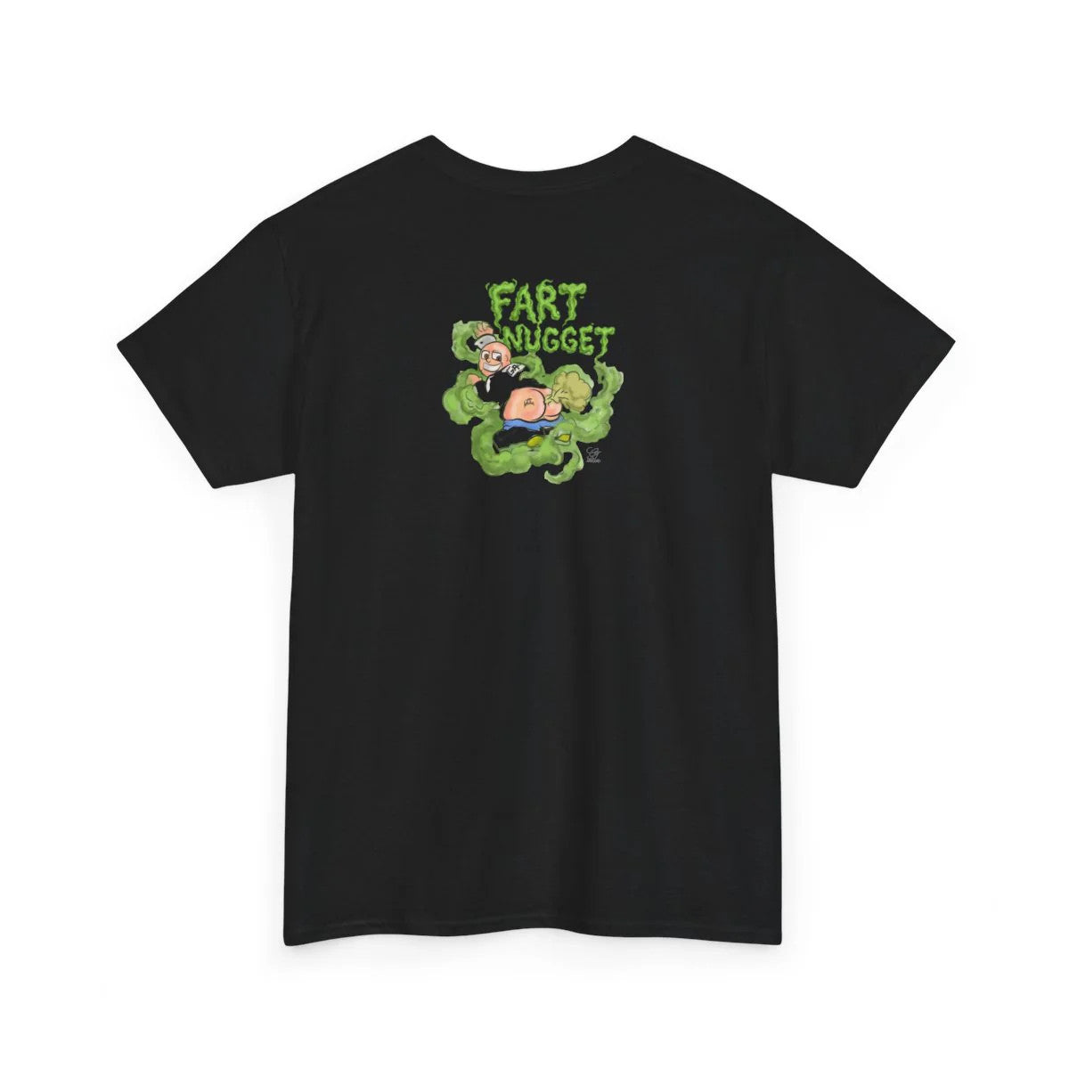 Fart Nugget Unisex Heavy Cotton Tee by GT Artland
