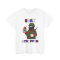 STAY STRAPPED USA ICE Military Bear Unisex Heavy Cotton Tee BY GT ARTLAND