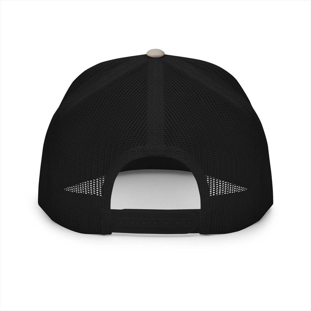 Redhead Rabbit Vixen Pointing Gun Trucker Cap | Retro Pop Art by GT Artland