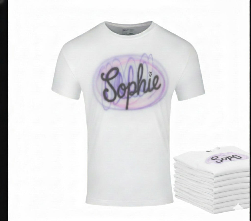 Custom TSHIRT CUSTOM SCRIPT CURSiVE SWAG ANY NAME Any COLORS By GT ARTLAND ❤️ 💙