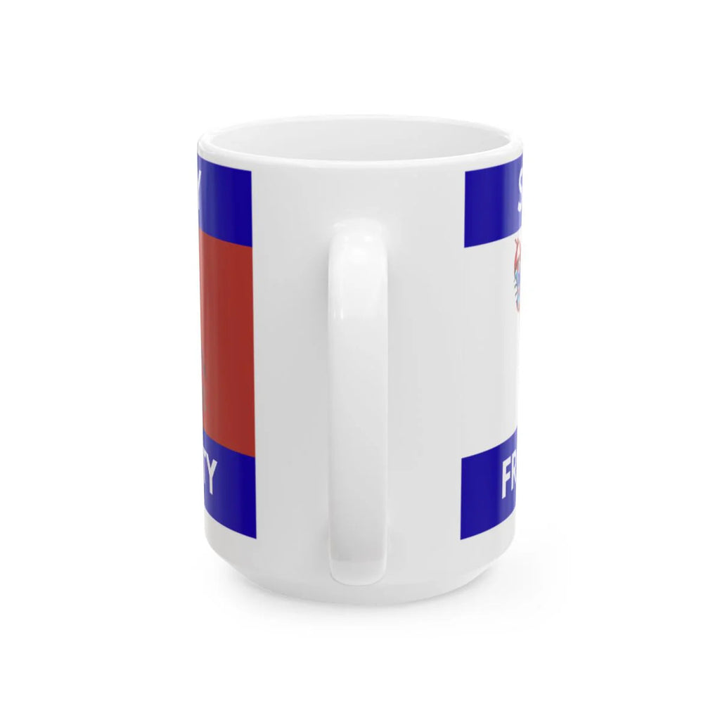 STAY FROSTY Ceramic Mug, (11oz, 15oz) by GT Artland