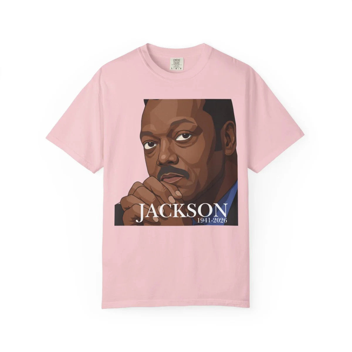 Jesse Jackson Memorial Unisex Garment-Dyed T-shirt by GT Artland