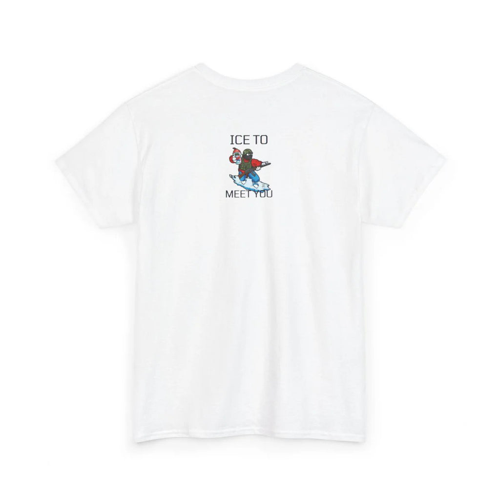 ICE To Meet You Funny Ice Unisex Heavy Cotton Tee by GT Artland