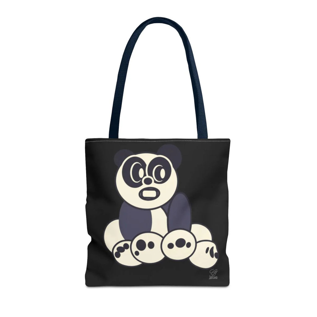 Urban Panda GT Blackout Designer Tote Bag Designer | All-Over Print by GT
