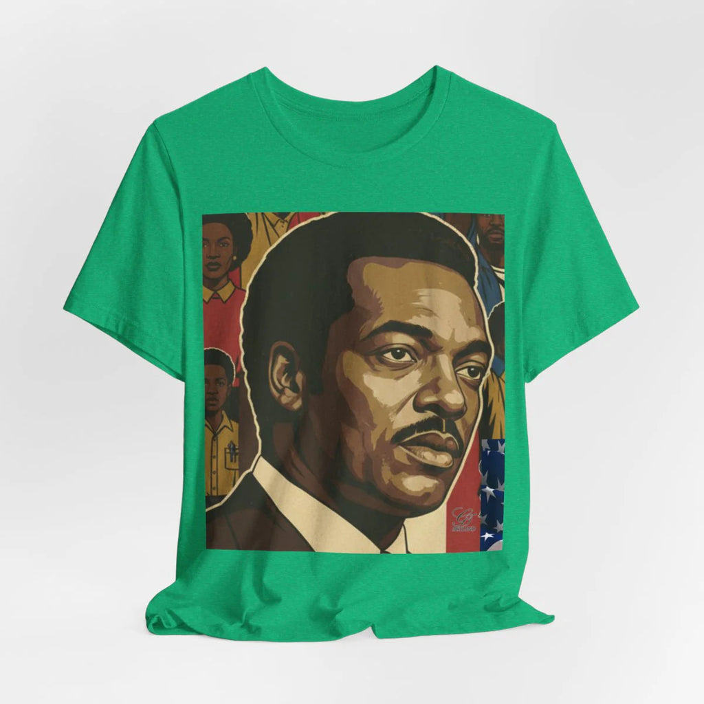 Jesse Jackson Legacy Tribute 1941-2026 Afro Style Unisex Jersey Short Sleeve
