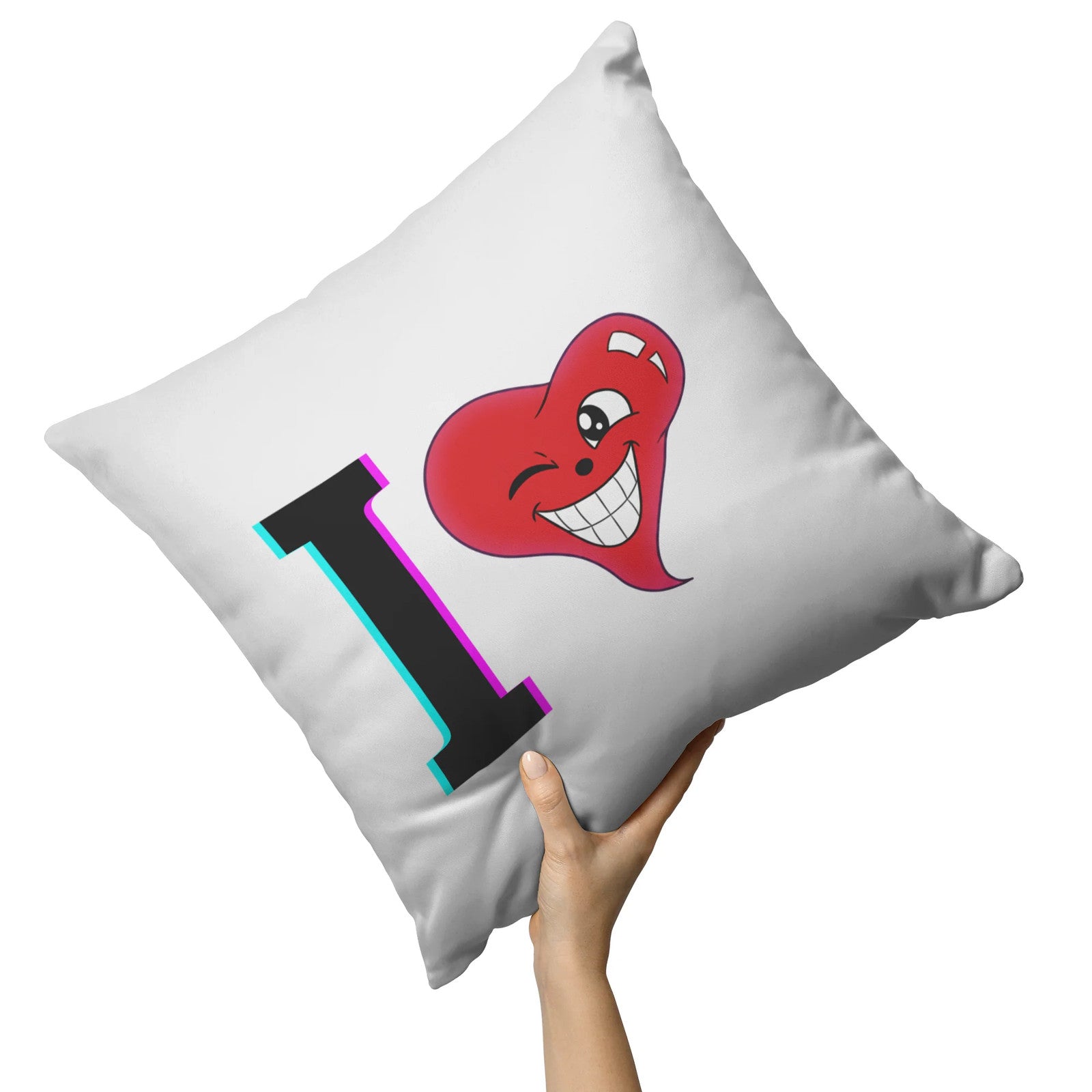 I ️ "Any Text" Personable Customizable Pillows by GT Artland