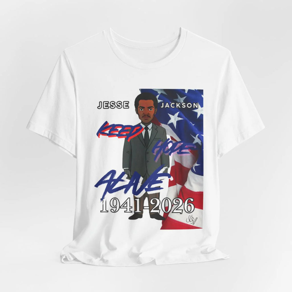 Keep Hope Alive AMERICAN Historical Urban Toon Jesse Jackson Legacy Tribute