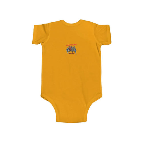 "Fragmented Yet, Flying" Motivational Infant Fine Jersey Bodysuit by GT Artland