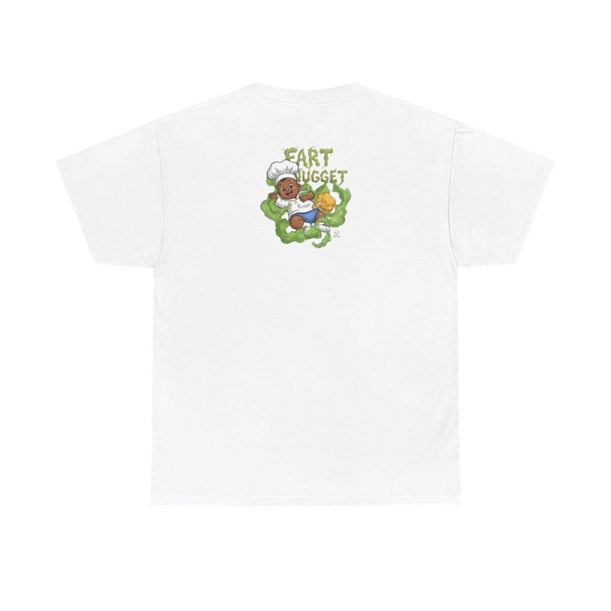 Fart Nugget Baby Unisex Heavy Cotton Tee by GT Artland