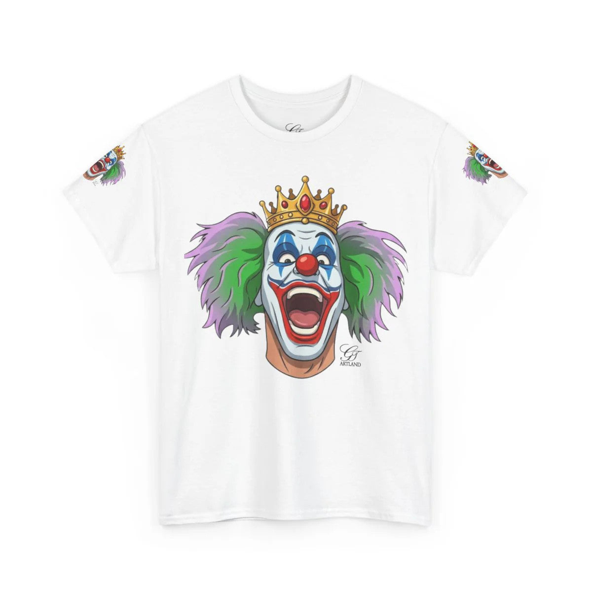 GT Soldier Wild King Clown Rapper Fan Gear Elite Designer Unisex Heavy Cotton
