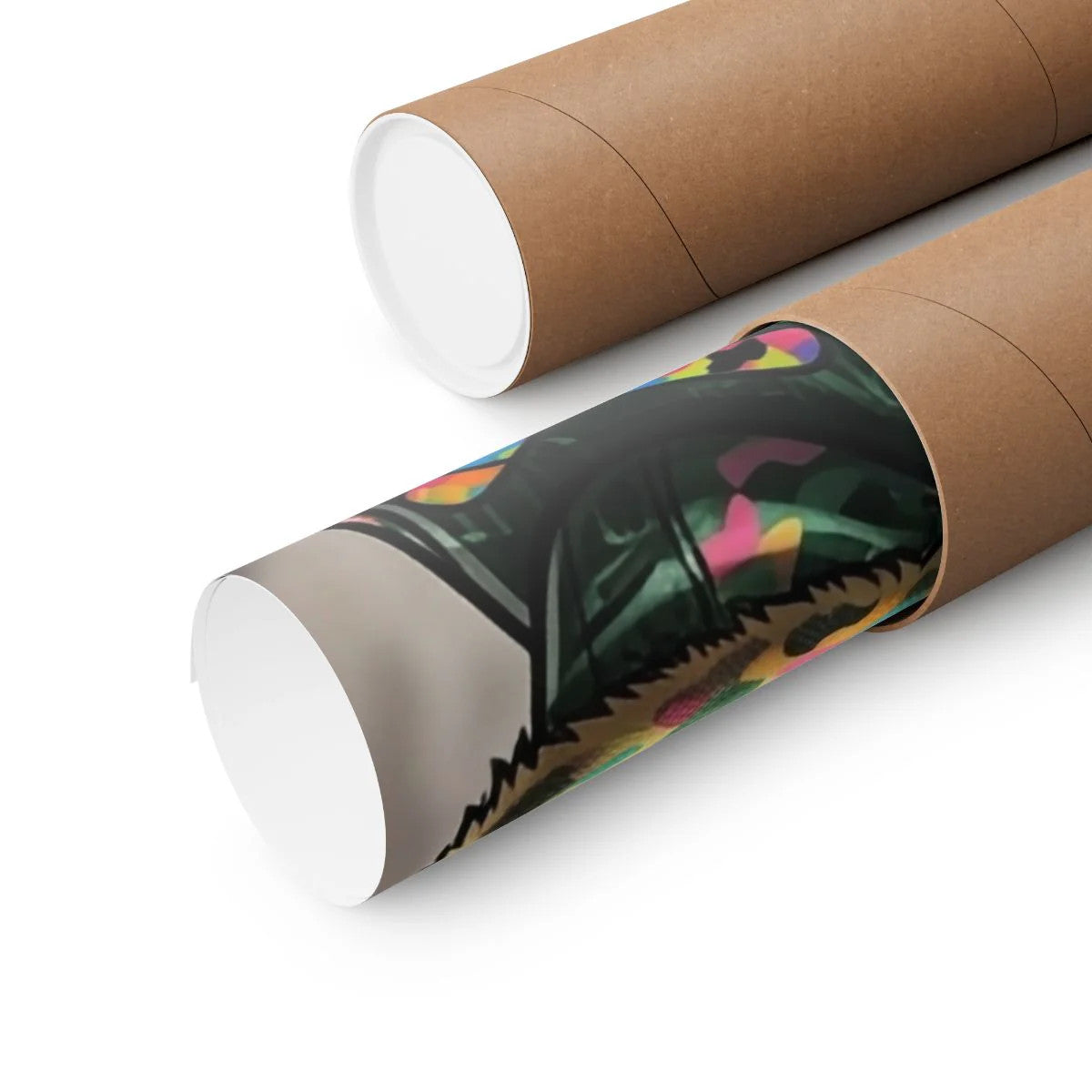 Ebony Queen High Fashion Lavish Matte Vertical Posters by GT Artland