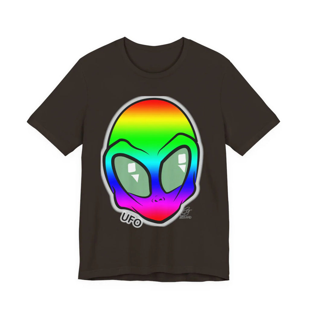 Rainbow UFO Martian 3i Atlas Edition Unisex Jersey Short Sleeve Tee by GT