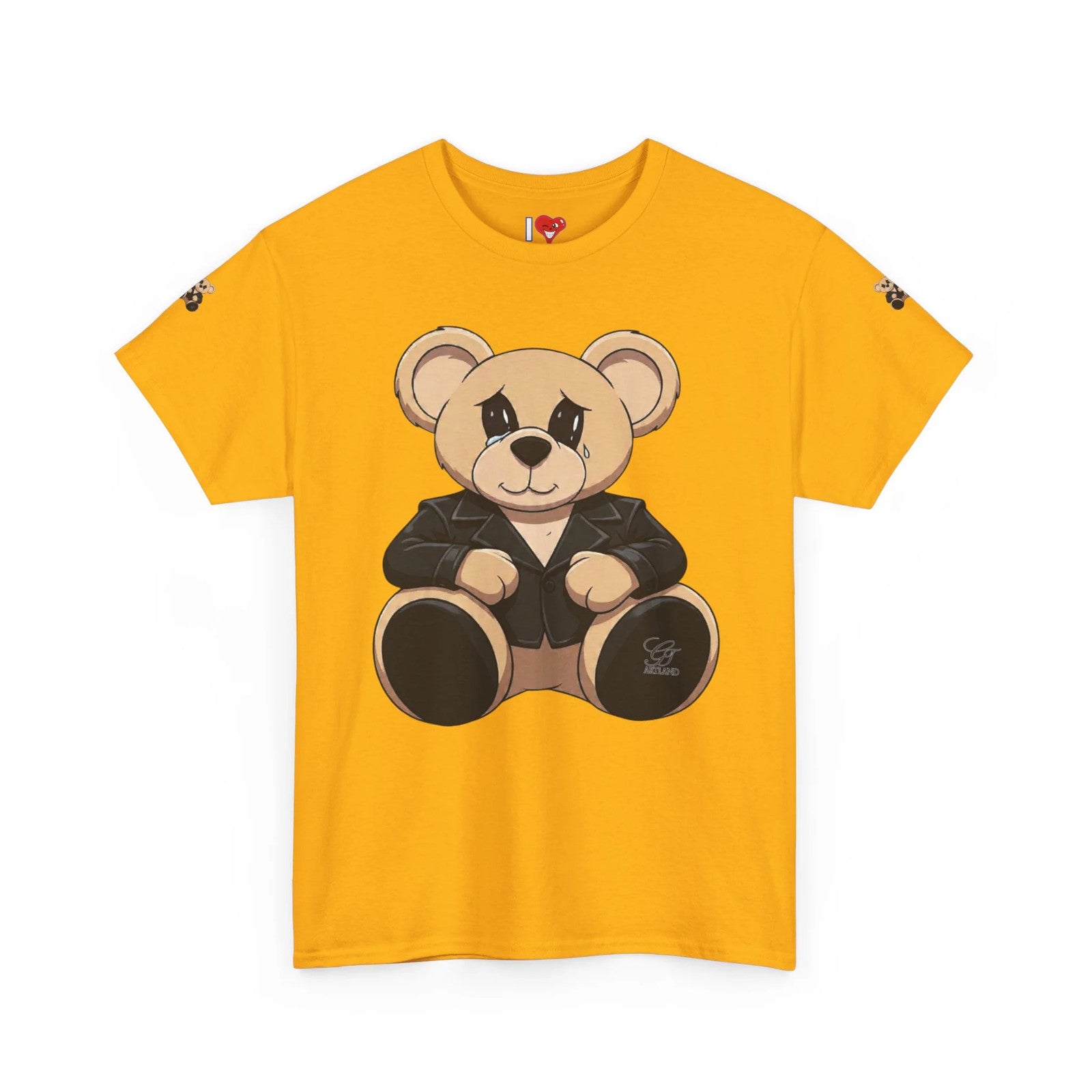 Teddy Bear Graphic Tee | Cute Bear in Jacket T-Shirt by GT Artland