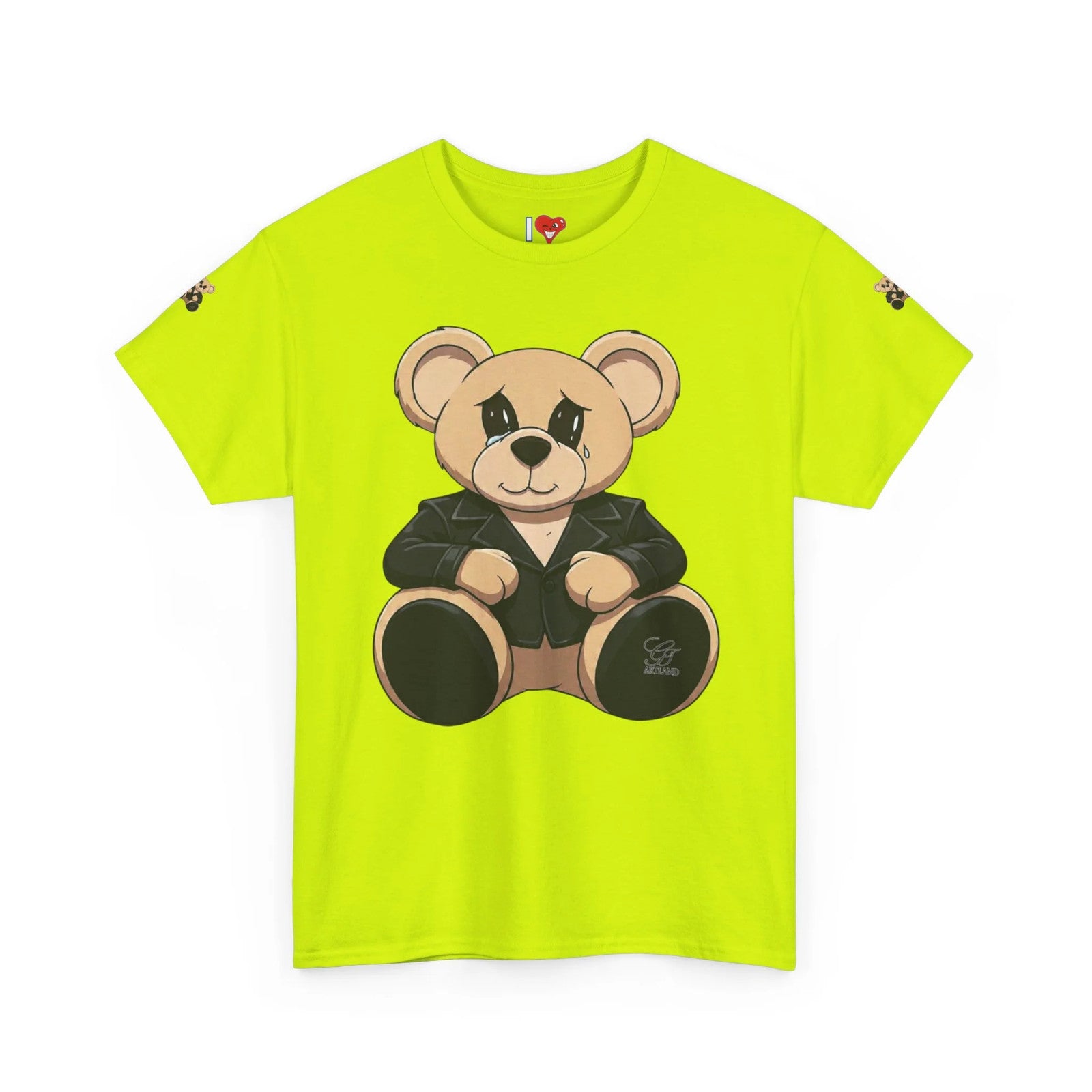 Teddy Bear Graphic Tee | Cute Cartoon Bear Illustration by GT Artland