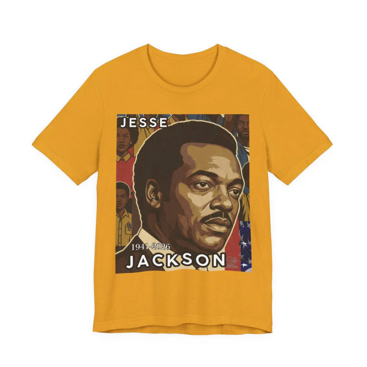 Historical Jesse Jackson Legacy Tribute with Titled 1941-2026 Afro Style Unisex