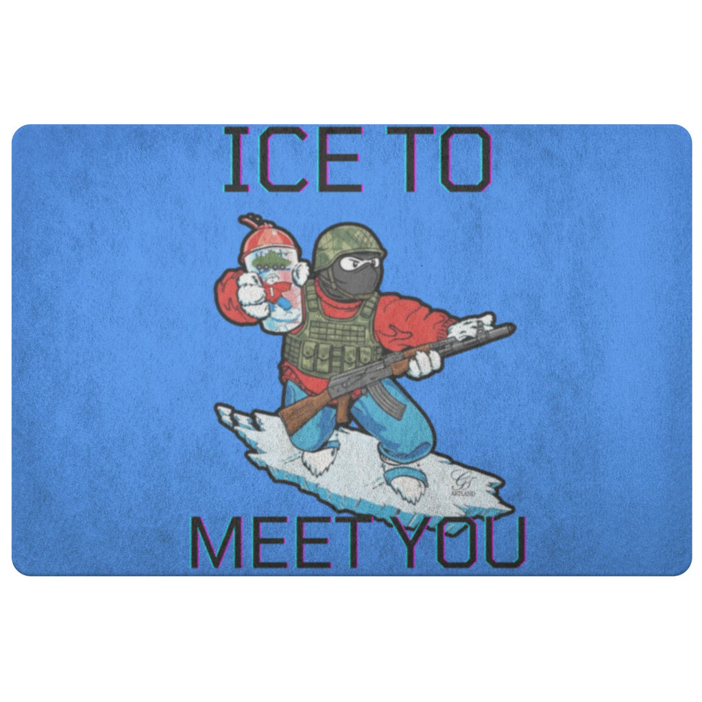 ICE To Meet You Doormat by Gt Artland