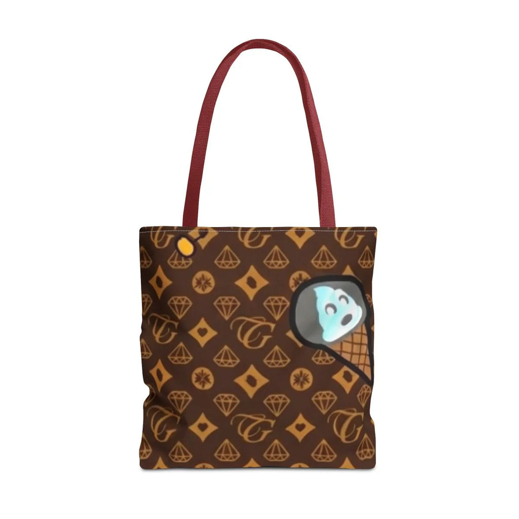 Designer Ice Cream Sandwich Luxury Tone Tote Bag by GT Artland
