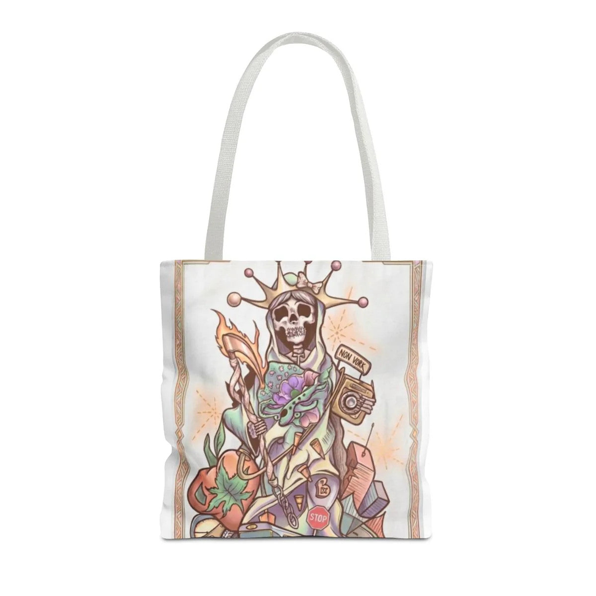 Statue of Injustice Designer Tote Bag by GT Artland
