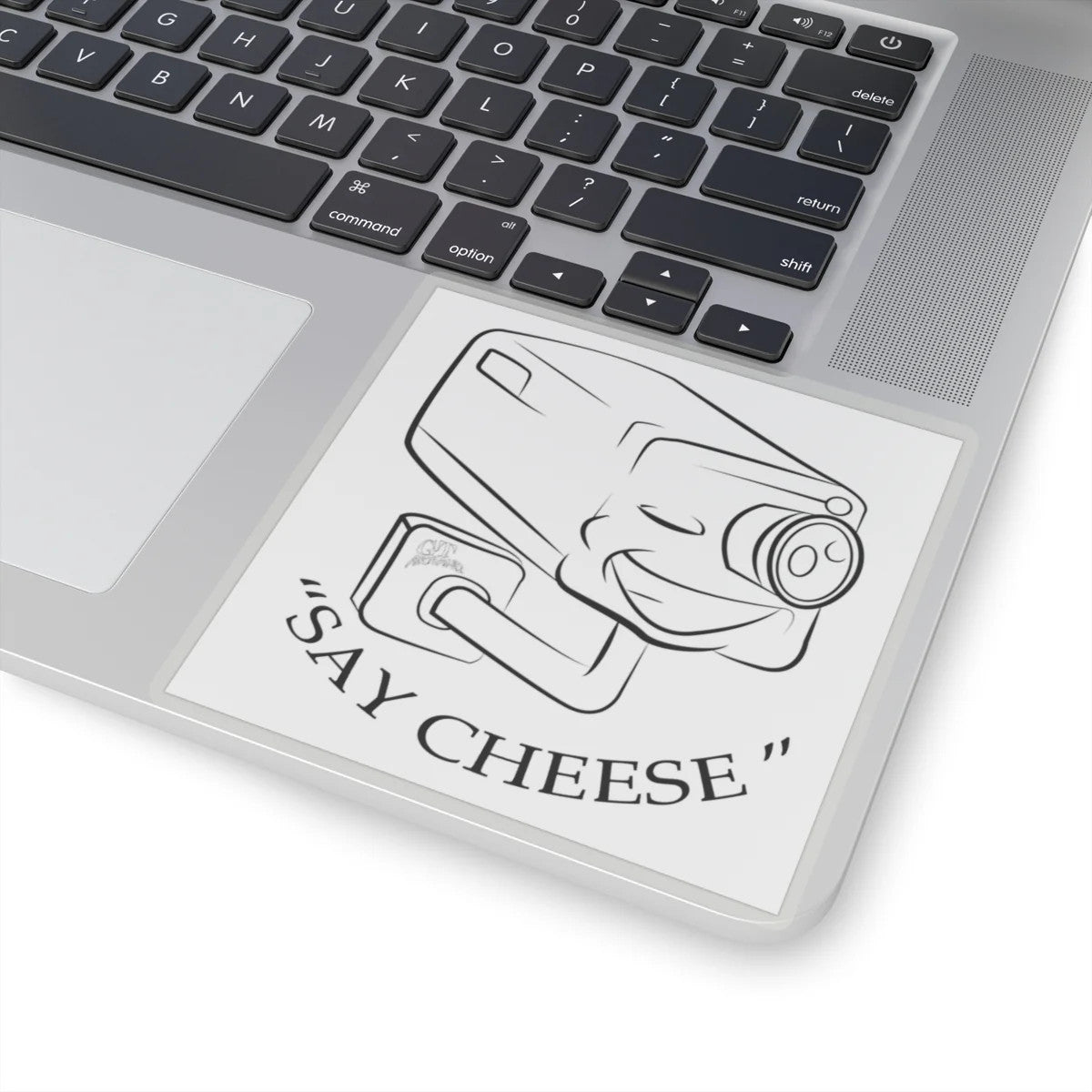 Say cheese Security Camera Kiss-Cut Stickers